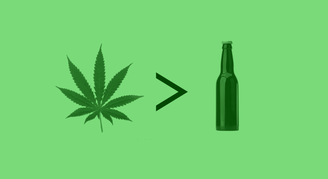 Marihuana vs alkoholizm. Tym razem nie chodzi o żadne porównania, ale rzeczywiste starcie