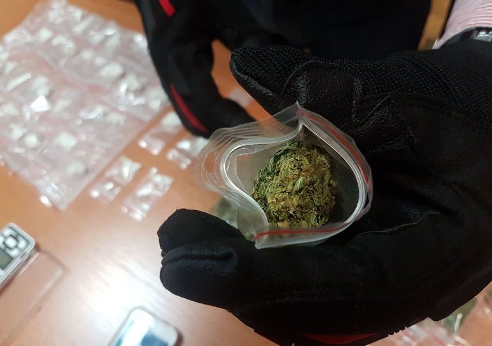 Zielonogórzanka zatrzymana za posiadanie narkotyków, m.in „niebezpiecznej marihuany”