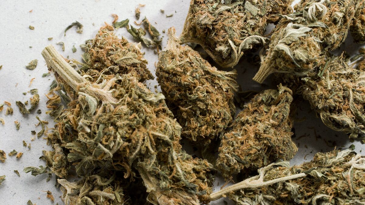 Zlikwidowano samoobsługowy punkt sprzedaży marihuany w Bytomiu